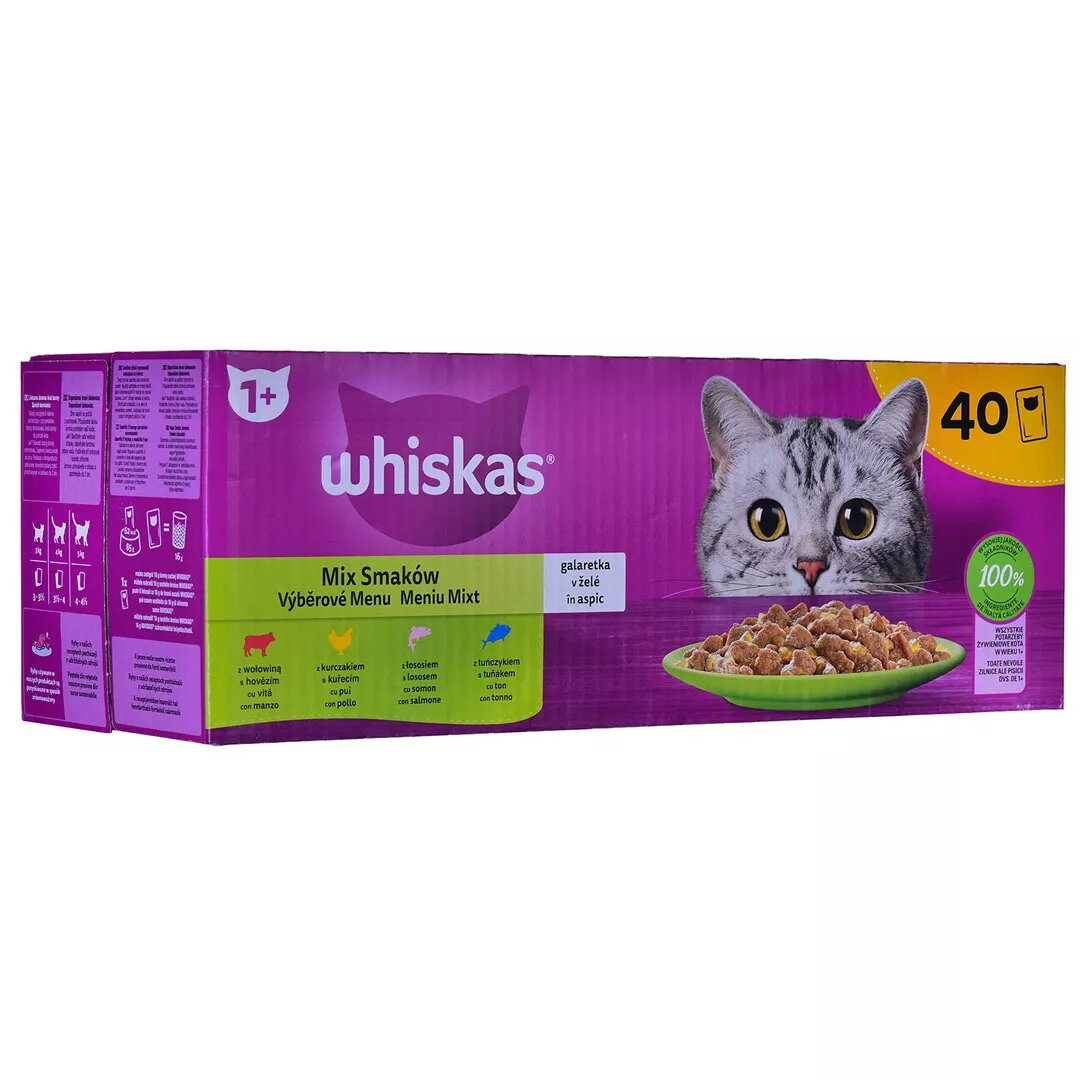 Mitrā barība kaķiem Whiskas Mix Favourites