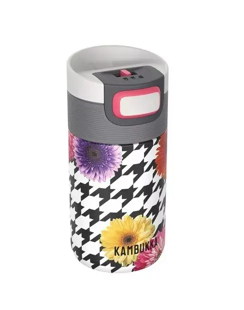 Kambukka Etna 300 ml Thermal Mug - Floral Patchwork Photo 2