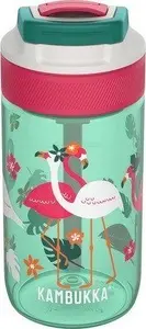 Kambukka Lagoon 400 ml Water Bottle for Daily Use, Light Green, Pink, White