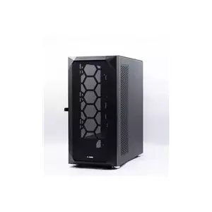 Computer case 1stCOOL skříň Wind Storm Black MiddleTower, black