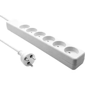 Сетевой фильтр ProXtend KIT6-KIT005W на 6 розеток с защитой от перенапряжения