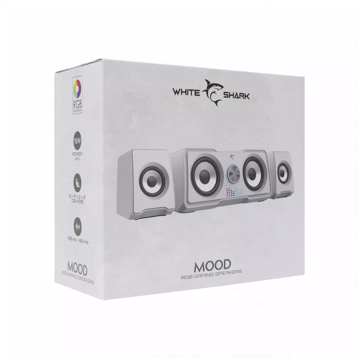 Loudspeaker White Shark MOOD White 0736373270626 Photo 4