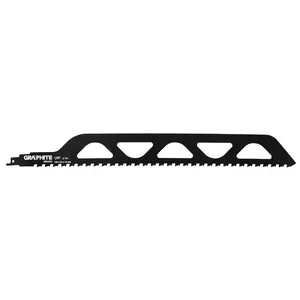Полотно для сабельной пилы GRAPHITE 56H032, HM, 455 x 50 x 1.5 мм, 2 TPI, 1 шт.
