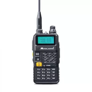 Midland CT590 S rācija 128 kanāli VHF 114 - 146/ UHF 430 - 440 Melns