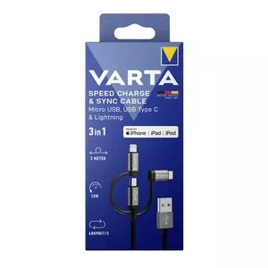 Зарядное устройство Varta 57937 101 111 для мобильных устройств Универсальное Lightning USB Внутреннее