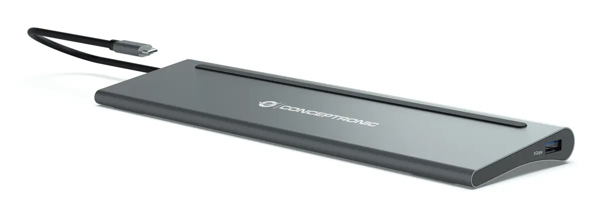 Док-станция для ноутбука Conceptronic DONN17G USB-C Photo 3