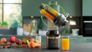 Clear and pulpy juices with Flip & Juice™ Technology