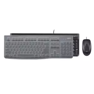 Keyboard cover Logitech 956-000014 Silicone Translucent MK120