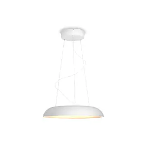 Philips Hue White ambience Amaze viedais piekaramais gaismeklis ar Bluetooth un Zigbee baltā krāsā
