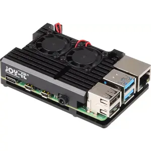 Korpuss Joy-iT Armor Case Block Active Saderība Raspberry Pi