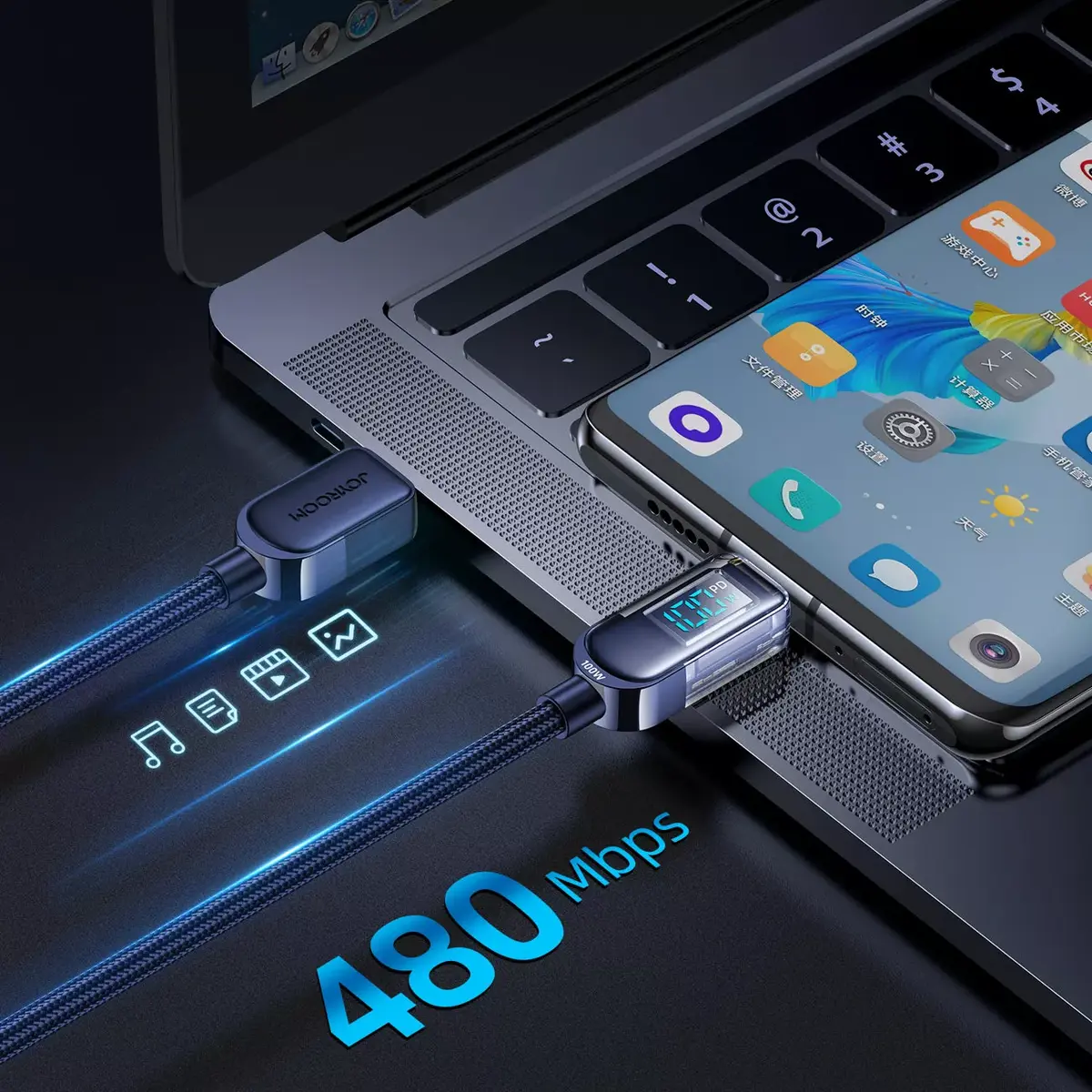 Joyroom JYR645 USB-C — USB-C kabelis 1,2 m Photo 4
