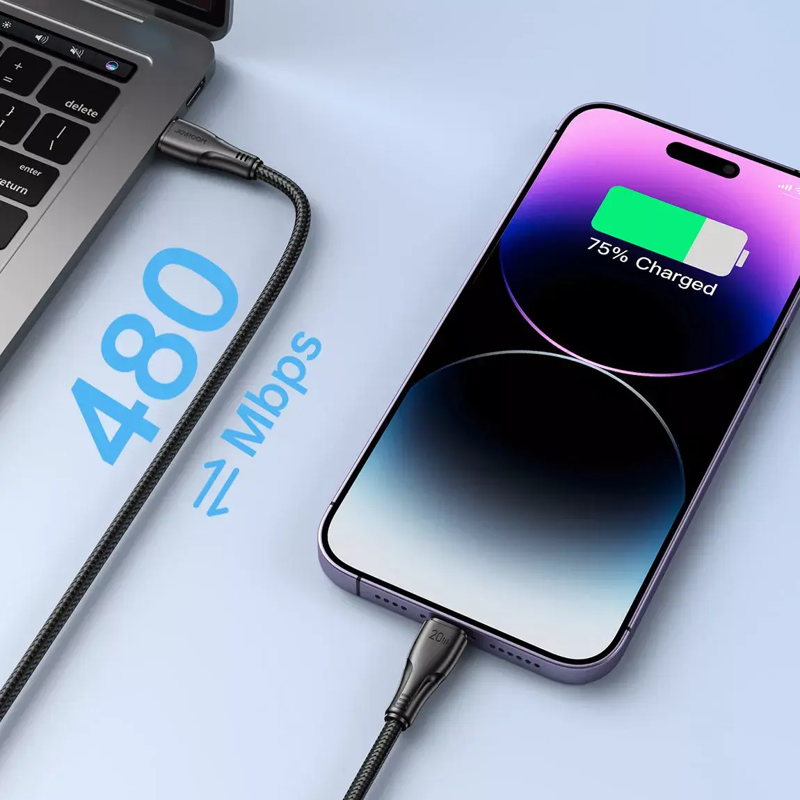 Joyroom USB-C to Lightning 20W 1.2 m Photo 3