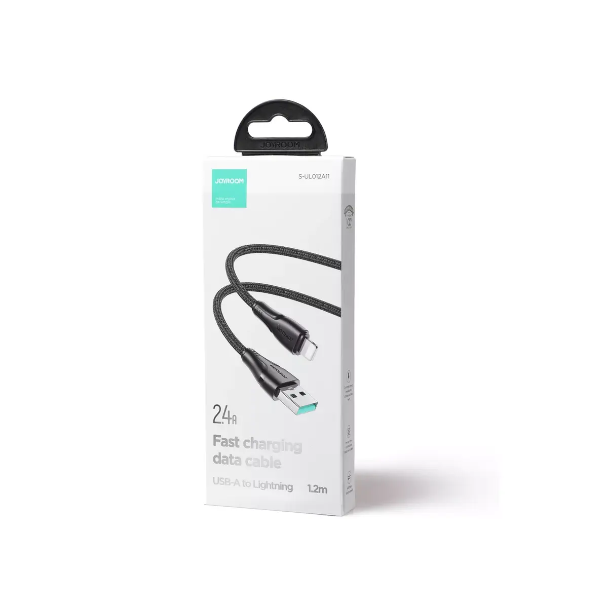 Joyroom USB–Lightning kabelis Surpass 1,2 m 2,4A Photo 5