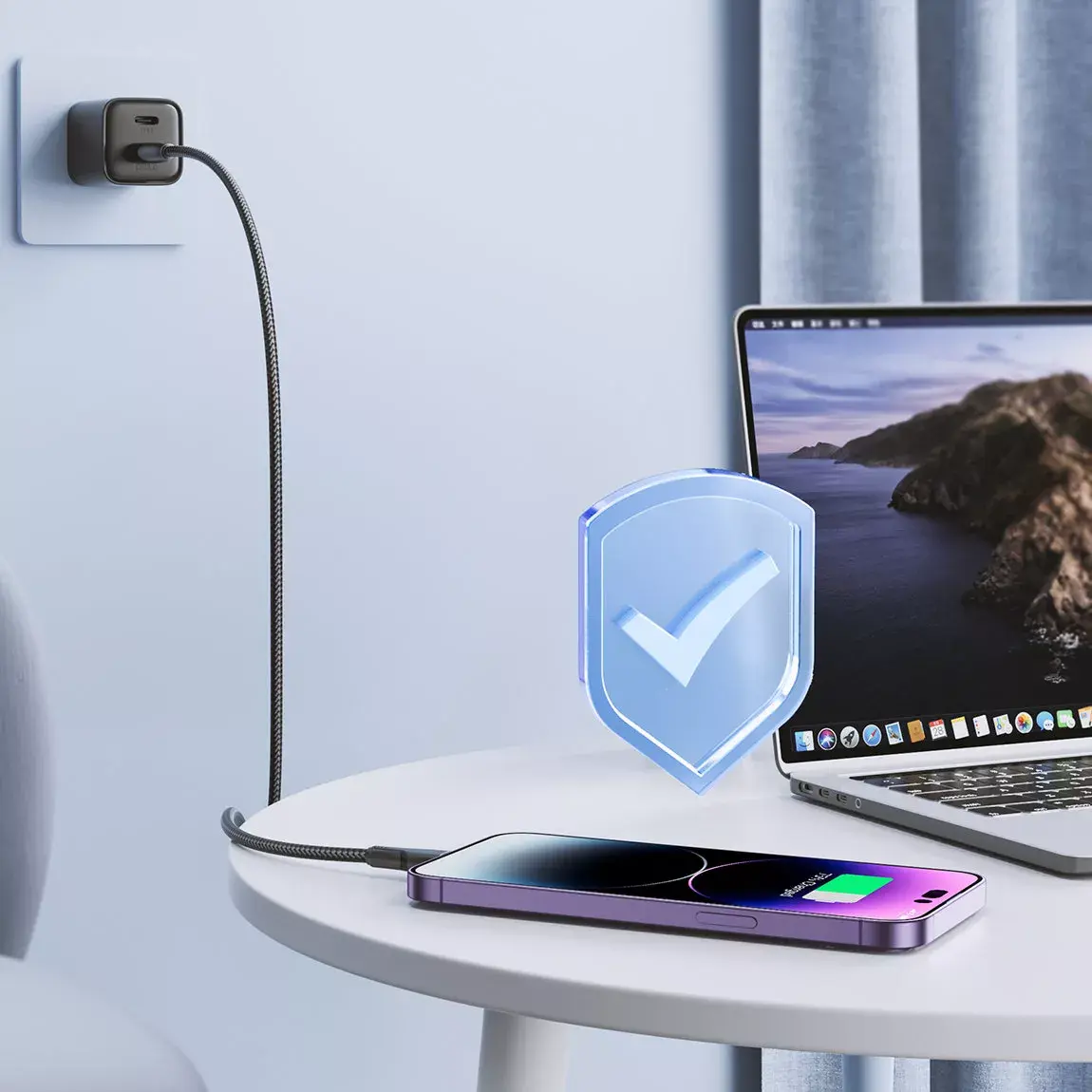 Joyroom USB–Lightning kabelis Surpass 1,2 m 2,4A Photo 10