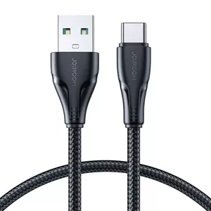 USB-C to USB-A Cable Joyroom Surpass Series S-UC027A11 — 1.2 m, 3A, Fast Charging & Data Transfer, Black