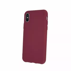 Silicone Case iLike for Samsung Note 10 Lite (burgundy) — protective soft cover
