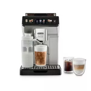 Кофемашина De’Longhi ECAM450.65.S — полностью автоматическая, бак 1.8 л, бункер 300 г, 19 бар, встроенная кофемолка, Wi‑Fi, TFT дисплей