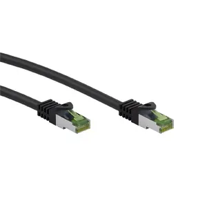 Сетевой кабель Wentronic 61098 10м Cat8.1 S/FTP Черный