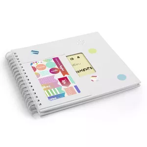 Photo Album Hama 00007293 White Spiral Binding 280x240 mm