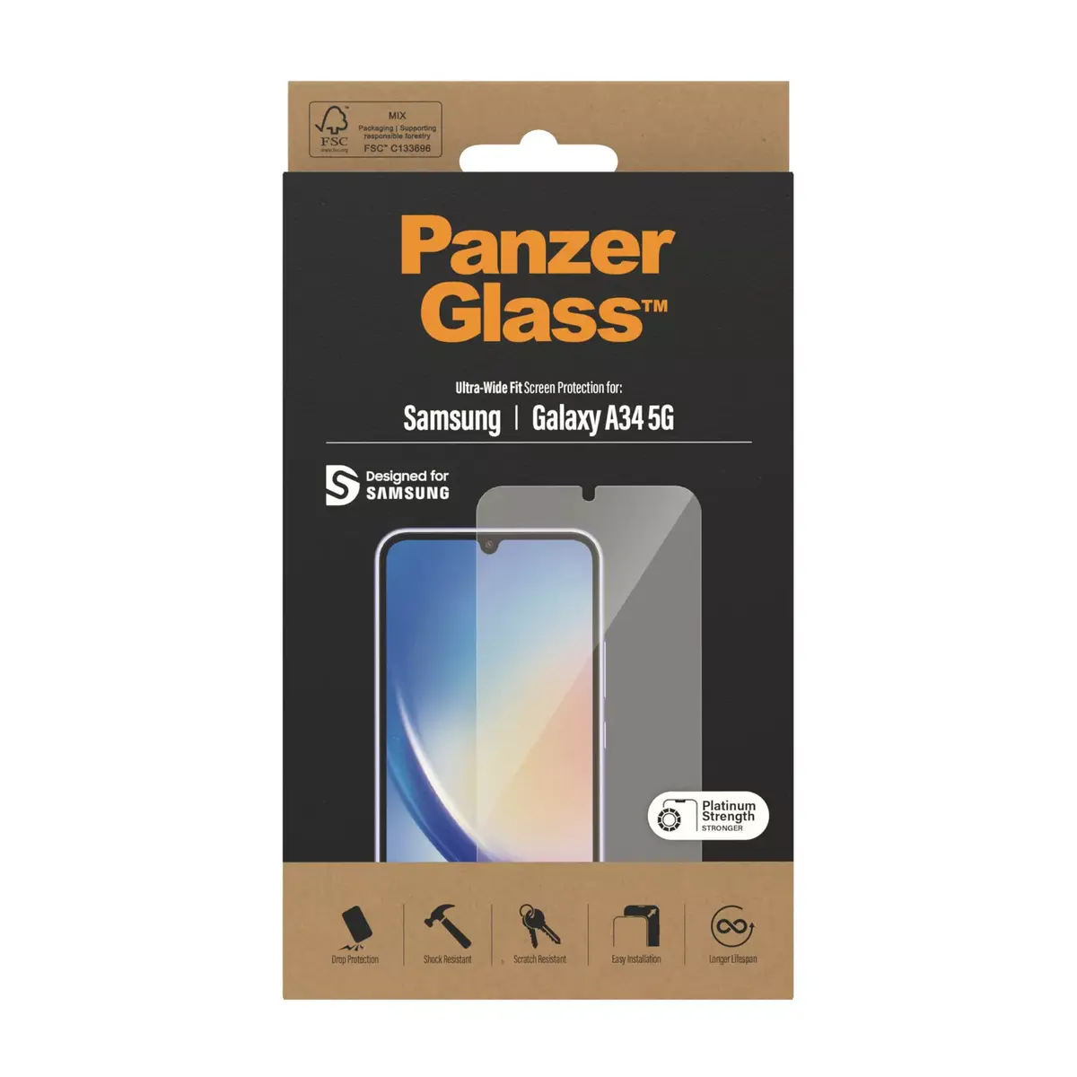 Screen Protector PanzerGlass Samsung Galaxy A34 5G Photo 3