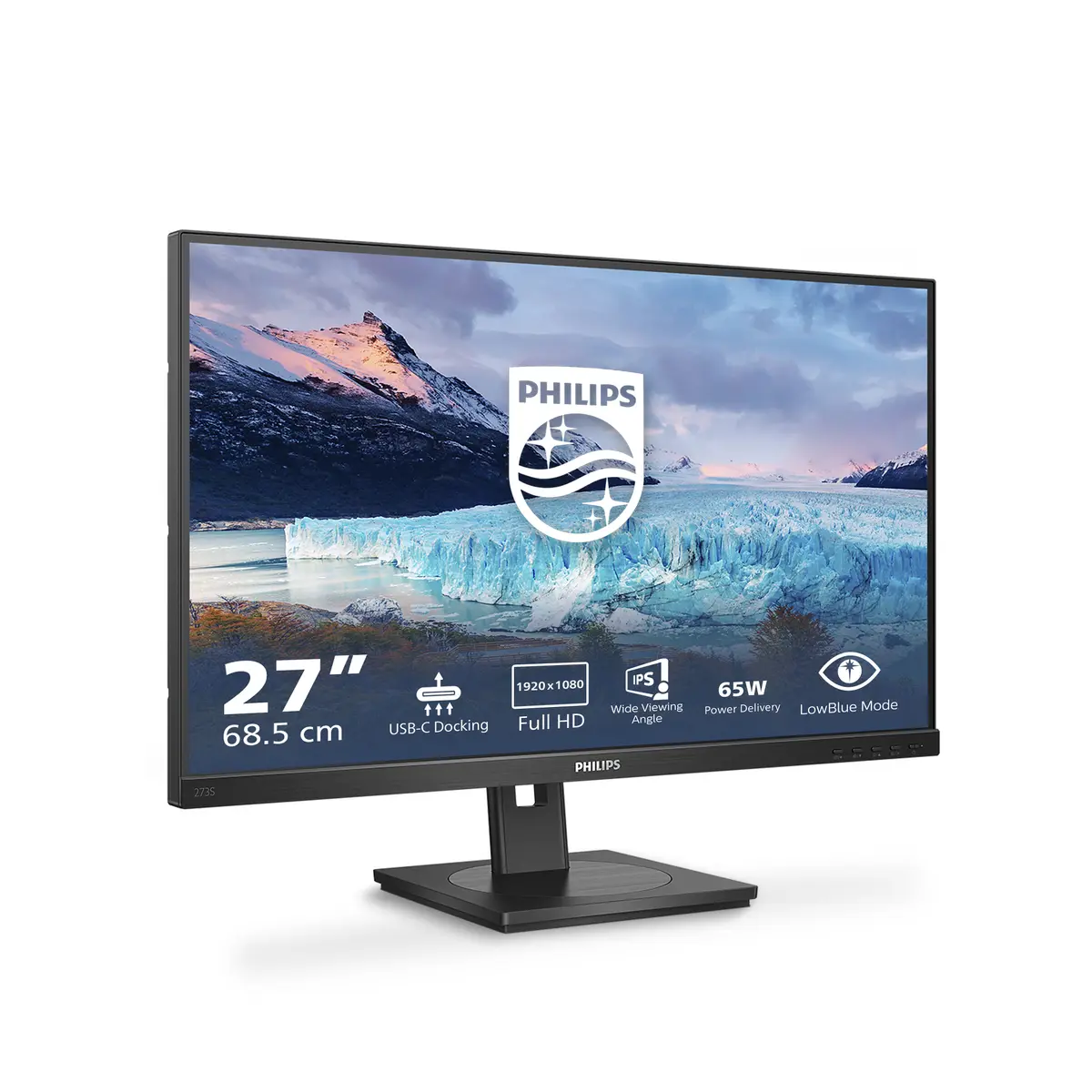 Philips S Line 273S1/00 27" Full HD IPS Computer Monitor Photo 2
