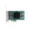 DeLOCK PCI Express x1 Karte 4 x RJ45 Gigabit LAN BCM Photo 4