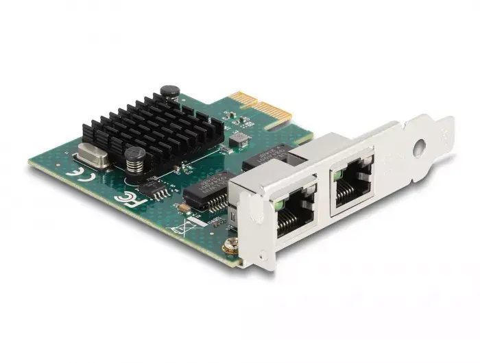 DeLOCK PCI Express x1 Card 2 x RJ45 Gigabit LAN BCM Photo 2