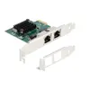 DeLOCK PCI Express x1 Card 2 x RJ45 Gigabit LAN BCM Photo 4