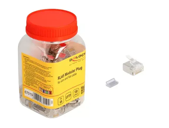 DeLOCK RJ45 modulārais kontaktdakša Cat.6A Photo 3