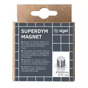 Craft Magnet Cylinder Sigel BA701 Neodymium Silver 10mm