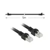 ACT Black 5 metri S/FTP CAT7 patch kabelis Photo 8