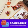 Būvniecības komplekts MEGA Hot Wheels HW 5-Alarm ugunsdzēsēju auto Photo 6