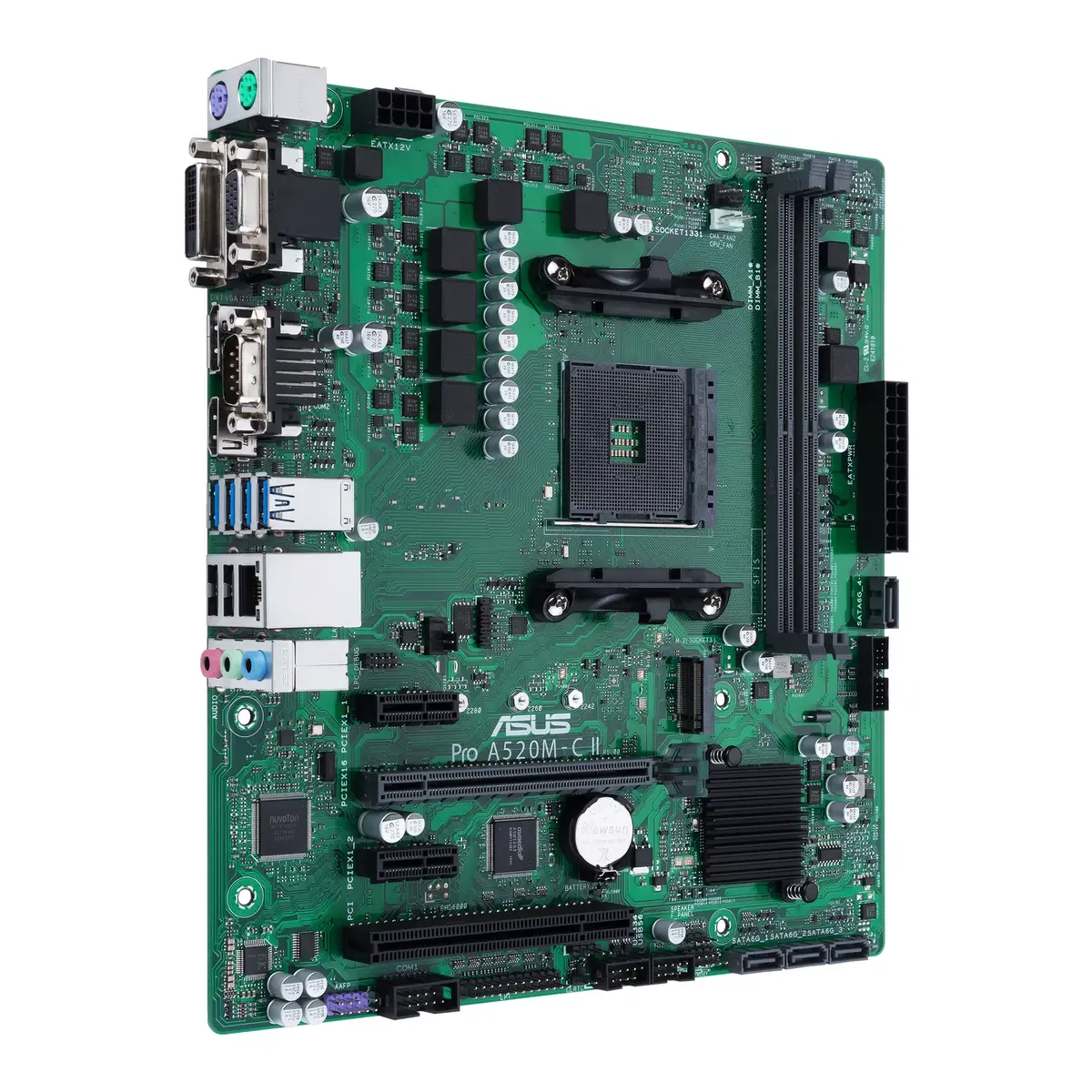 Motherboard ASUS PRO A520M-C II/CSM, 90MB18F0-M0EAYC Photo 4