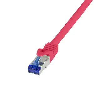 Сетевой кабель LOGILINK C6A114S Cat6a S/FTP (S-STP) RJ-45–RJ-45 20 м красный