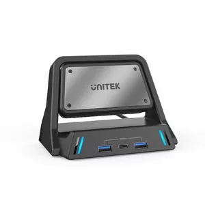 Dokstacija UNITEK D1097A Melna USB Type-C Steam Deck ROG Ally