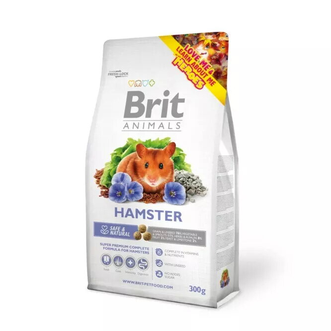Sausais barības maisījums žurkām Brit Animals