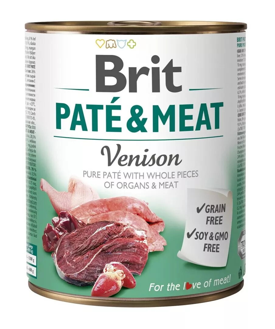 Svaiga suņu barība Brit Paté &