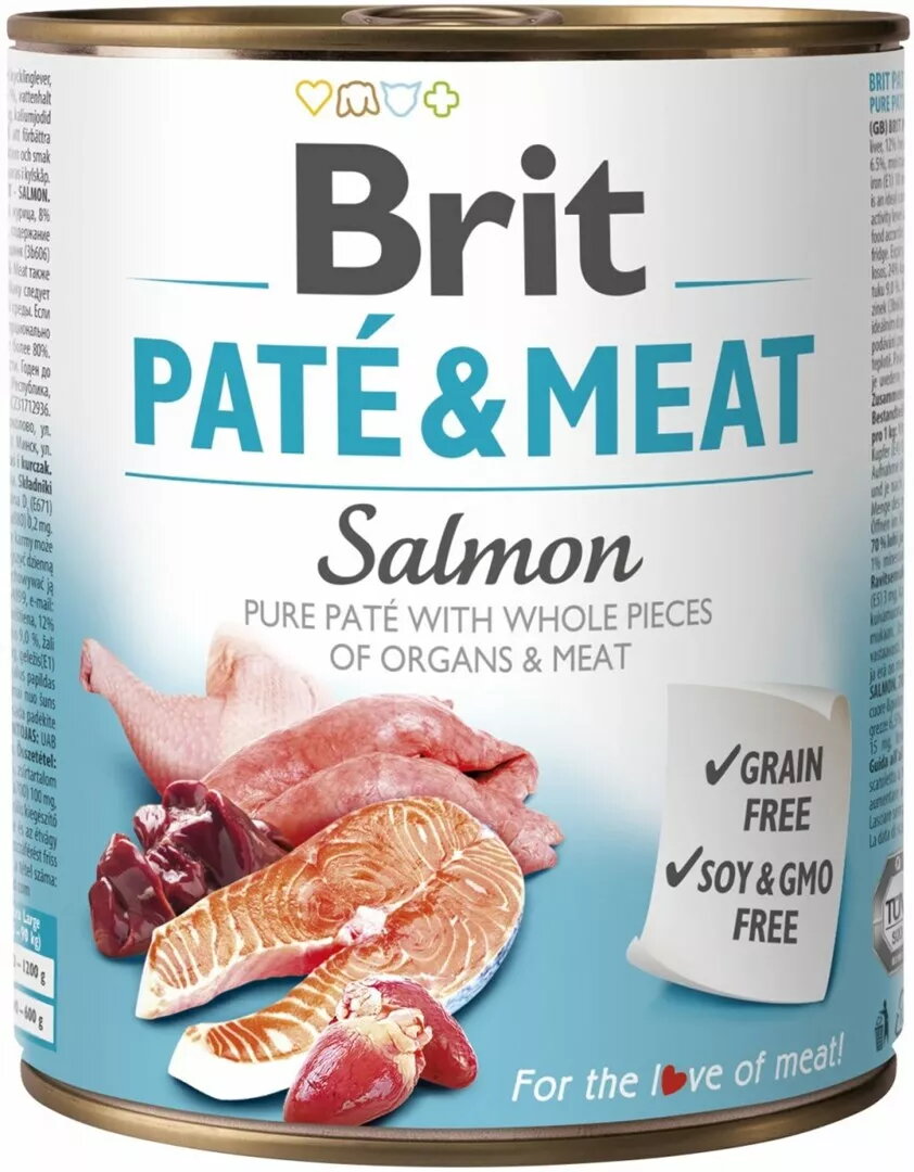 Mitrs suņu barības Brit Paté &