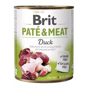 BRIT Пате и мясо с уткой - 800 г