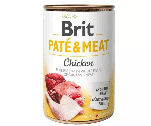 Mitrā suņu barība Brit Paté &
