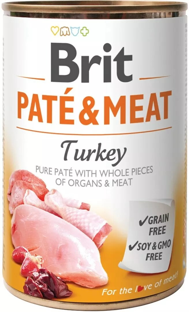 Mitrs suņu barības konservs Brit Paté