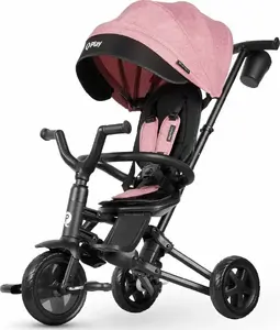 Rotaļlietu divvietīga ratiņu piebīde Qplay — SYLVANIAN FAMILIES Double Pushchair (modelis 4533)