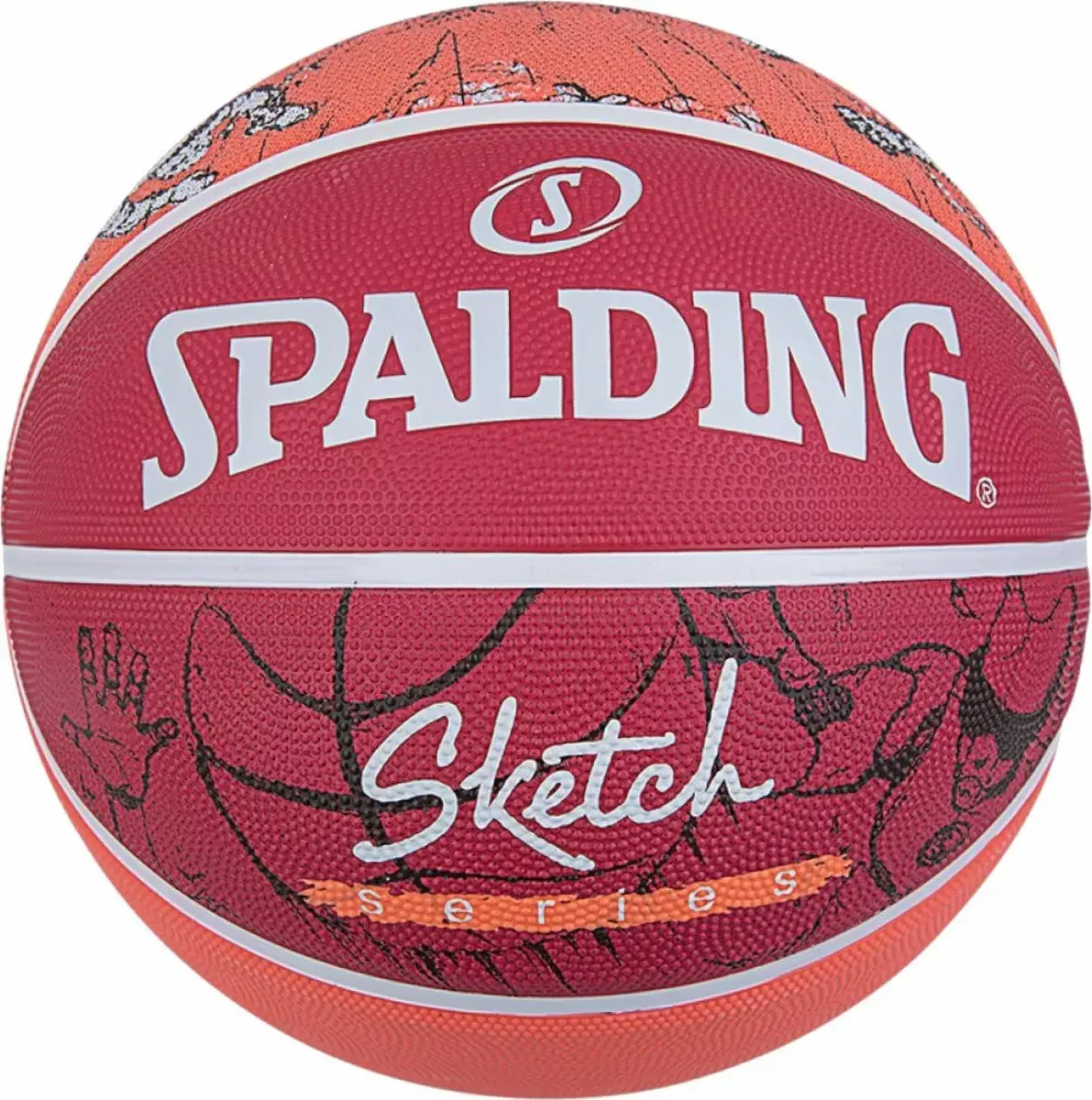 Баскетбольный мяч Spalding Sketch Drible 84381Z Photo 1