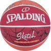 Баскетбольный мяч Spalding Sketch Drible 84381Z Photo 2