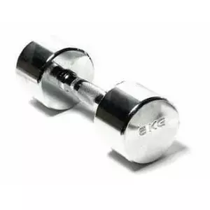 Chromed dumbbell TOORX MC-6 6kg