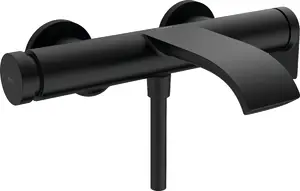 Hansgrohe Vivenis 75420670 Wall-Mounted Bathroom Faucet Black Matte