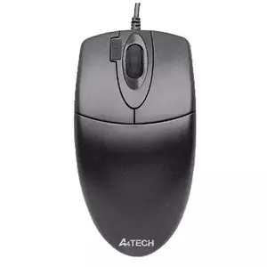 Wired optical mouse A4Tech OP-620D-1 — USB Type-A, 800 DPI, ambidextrous, black, plastic