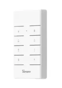 Sonoff RM433R2 RF Wireless Remote Control for Smart Home Devices with 8 Buttons and White Finish