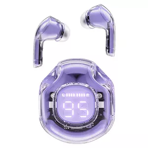 Беспроводные наушники Acefast T8 Bluetooth TWS фиолетового цвета