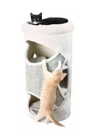 Cat scratching tower Trixie TX-43376, grey Ø38cm 85cm Photo 7